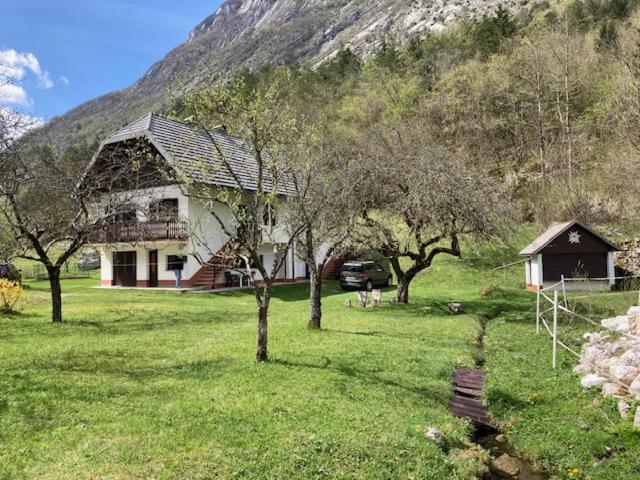 Apartamento Roja House Soča Exterior foto